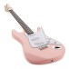 LA Electric Guitar by Gear4music, Pink