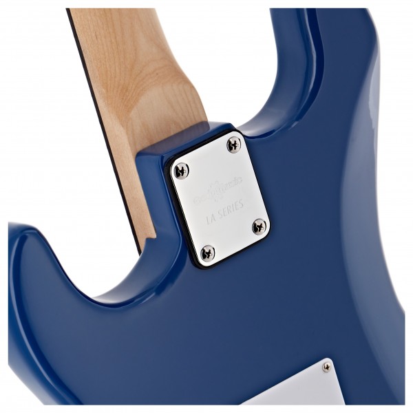LA Electric Guitar Blue, 15W Guitar Amp & Ultimate Accessory Pack