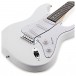 LA Electric Guitar by Gear4music, White