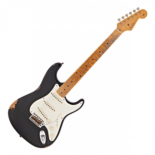 Fender Custom Shop '56 Stratocaster Relic MN, Black #R136203