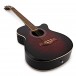 Auditorium Electro-Acoustic Guitar by Gear4music, Red Burst