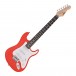 3/4 LA Electric Guitar by Gear4music, Wine Red