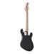 3/4 LA Left Handed Electric Guitar by Gear4music, Black