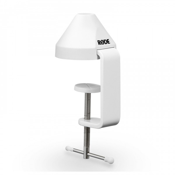 PSA1 Plus Studio Boom Arm Stand, White - Clamp