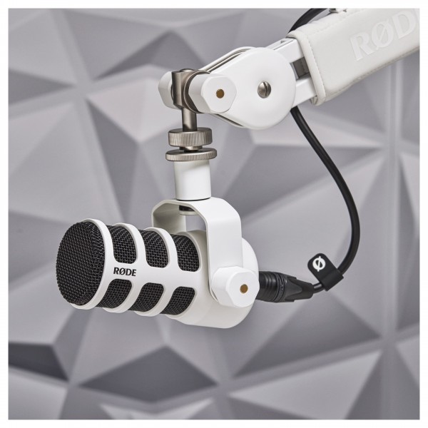 Rode PSA1 Plus Professional Studio Boom Arm, White at Gear4music