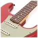 Fender Custom Shop '62 Stratocaster Relic RW, Candy Apply Red #R134705