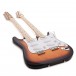 LA Double Neck Guitar by Gear4music, Sunburst