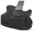 Schecter PT-8 MS Black Ops, Satin Black Open Pore