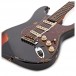 Fender Custom Shop '61 Stratocaster Heavy Relic, Aged Black Over 3 Tobacco Sunburst #CZ579686