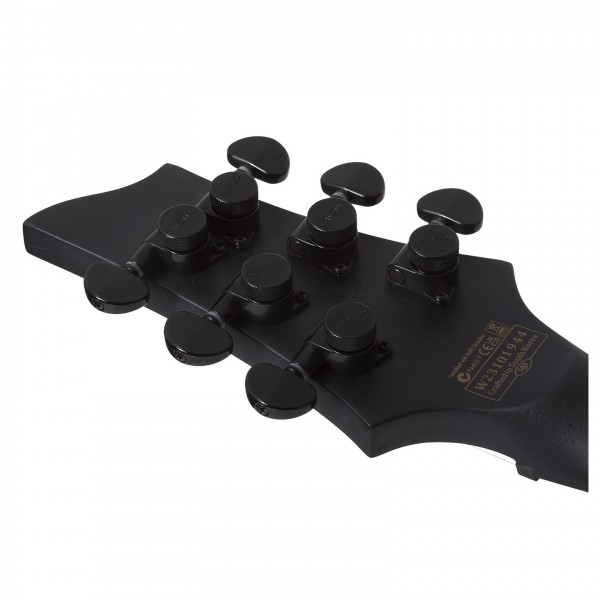 Schecter PT Black Ops, Satin Black Open Pore