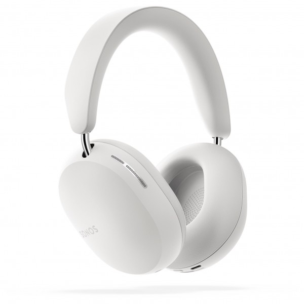 Sonos Ace Headphones, White - Angled, Left 2