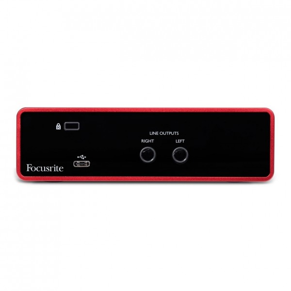 Focusrite Scarlett Solo (3rd Gen) Audio Interface - Rear