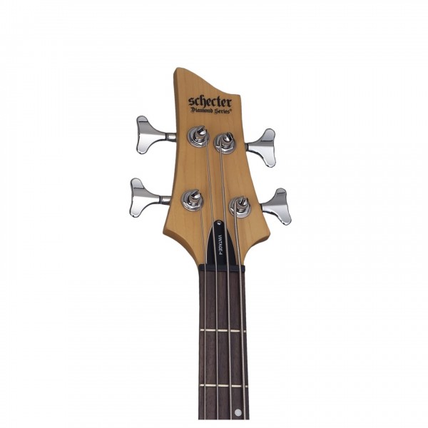 Schecter Stiletto Vintage-4 Left Handed Bass Guitar, 3-Tone