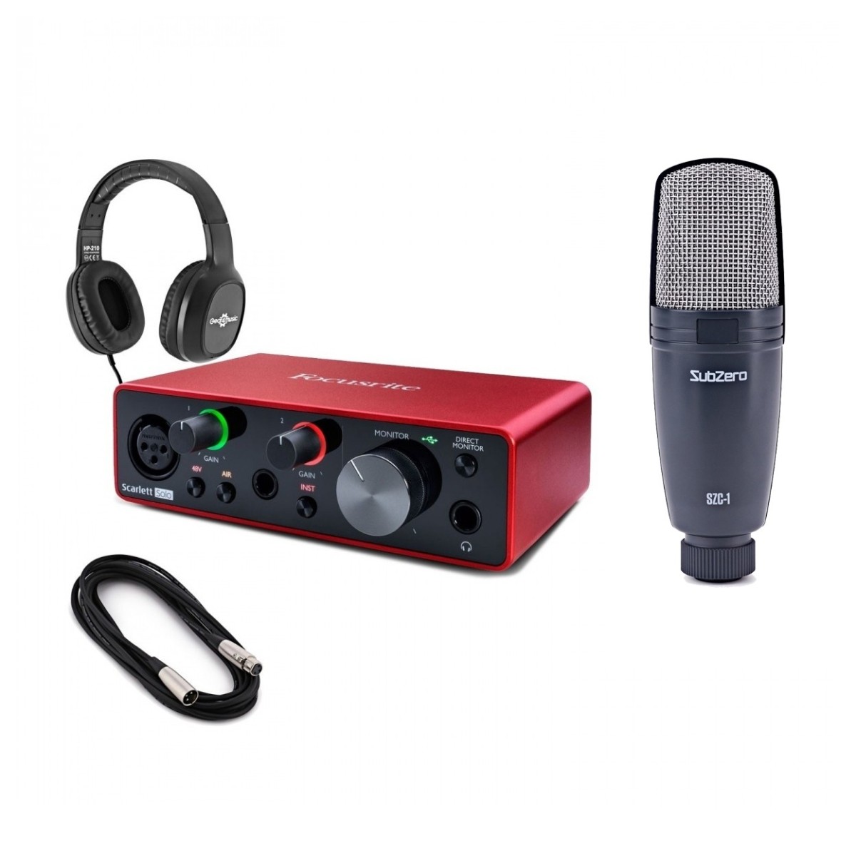 Click to view product details and reviews for Focusrite Scarlett Solo 3rd Gen Vocal Recording Pack.