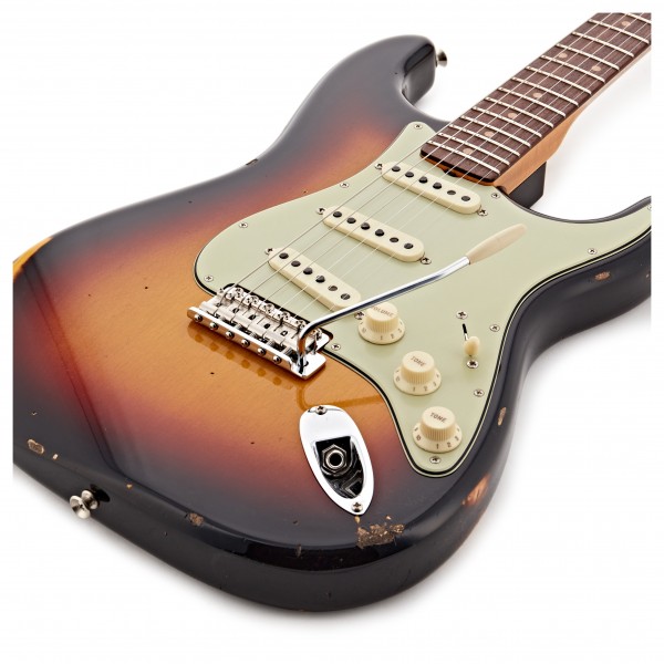 Fender Custom Shop Late '62 Stratocaster Relic, 3-Color Sunburst