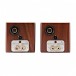 Monitor Audio Radius 45 Satellite Speakers (Pair), Walnut - rear