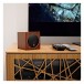 Monitor Audio Radius 45 Satellite Speakers (Pair), Walnut - lifestyle