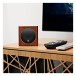 Monitor Audio Radius 45 Satellite Speakers (Pair), Walnut - lifestyle