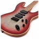 LA Select Modern Electric Guitar, Lava Burst