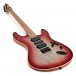 LA Select Modern Electric Guitar, Lava Burst