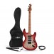 LA Select Modern Electric Guitar, Lava Burst