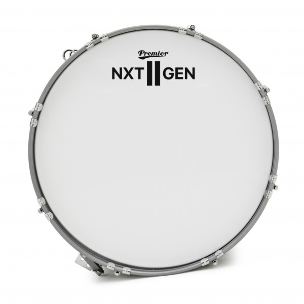 Premier NXT GEN Marching 20" x 14" Drum Corps Bass Drum, Black
