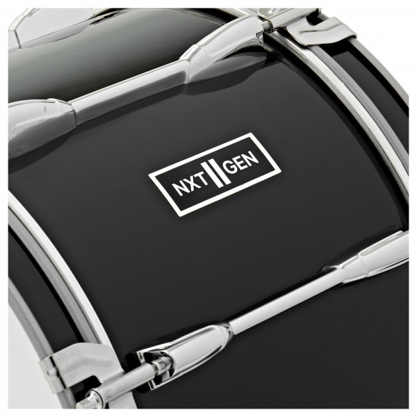Premier NXT GEN Marching 20" x 14" Drum Corps Bass Drum, Black
