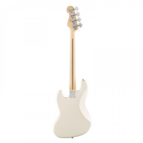 Fender Standard Jazz Bass Guitar, Pau Ferro, Arctic White