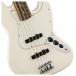 Fender Standard Jazz Bass Guitar, Pau Ferro, Arctic White Controls