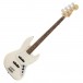 Fender Standard Jazz Bass Guitar, Pau Ferro, Arctic White