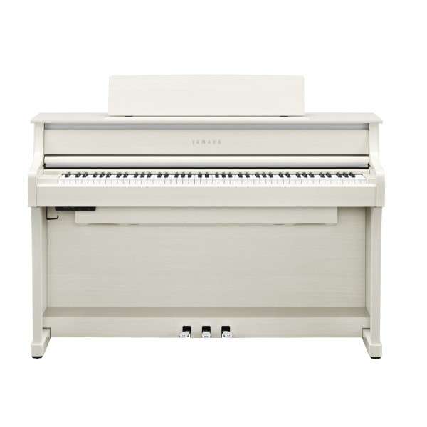 Yamaha CLP 875 Digital Piano, White Birch