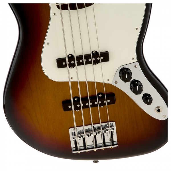 Standard Jazz Bass V PF, Brown Sunburst