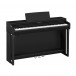 Yamaha CLP 825 Digital Piano, Satin Black - side