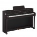 Yamaha CLP 835 Digital Piano, Rosewood - side