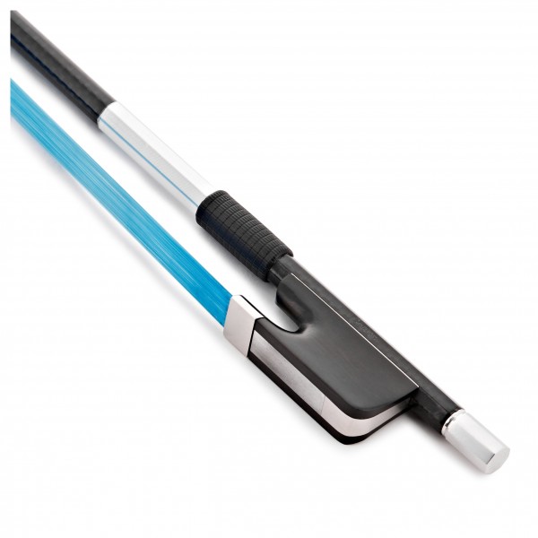Coruss Carbon Bow for Cello 4/4, Blue Hair