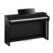 Yamaha CLP 835 Digital Piano, Polished Ebony -side