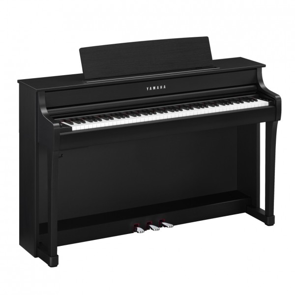 Yamaha CLP 845 Digital Piano, Satin Black- side