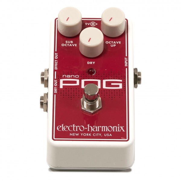 Electro Harmonix Nano POG Polyphonic Octave Generator - Secondhand at  Gear4music