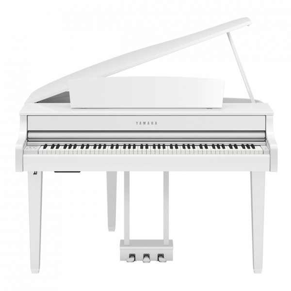 Yamaha CLP 865 Digital Grand Piano, Polished White