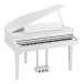 Yamaha CLP 865 Digital Grand Piano, Polished White -side