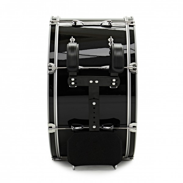 Premier NXT GEN Marching 28" x 14" Drum Corps Bass Drum, Black