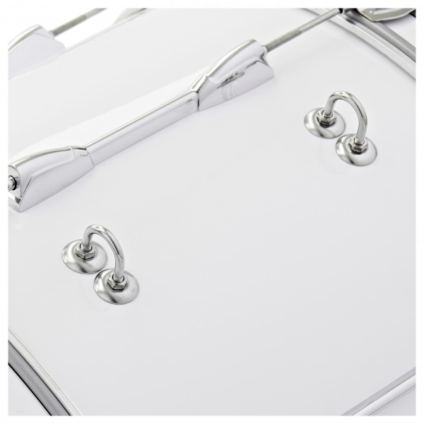 Premier NXT GEN Marching 24" x 14" Drum Corps Bass Drum, White