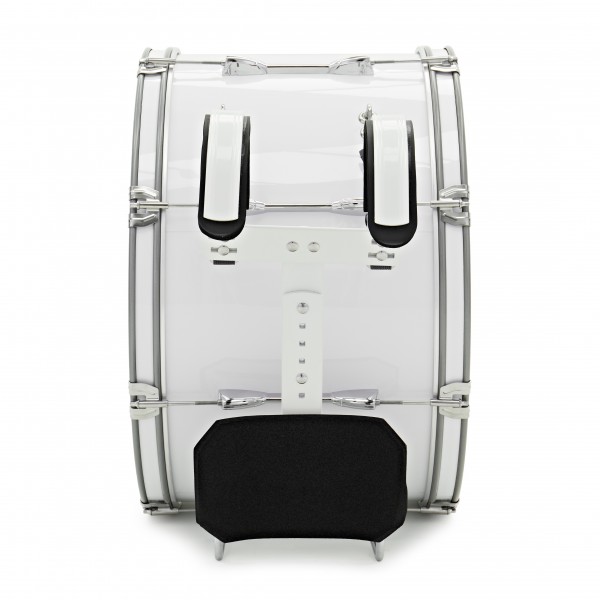 Premier NXT GEN Marching 24" x 14" Drum Corps Bass Drum, White