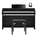 Yamaha CLP 825 Digital Piano Package, Polished Ebony