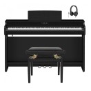 Yamaha CLP 825 Digital Piano Package, Satin Black