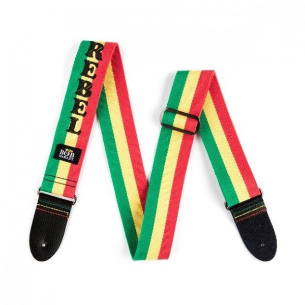 Dunlop BOB12 Marley Guitar Strap, Lyric Soul - Top