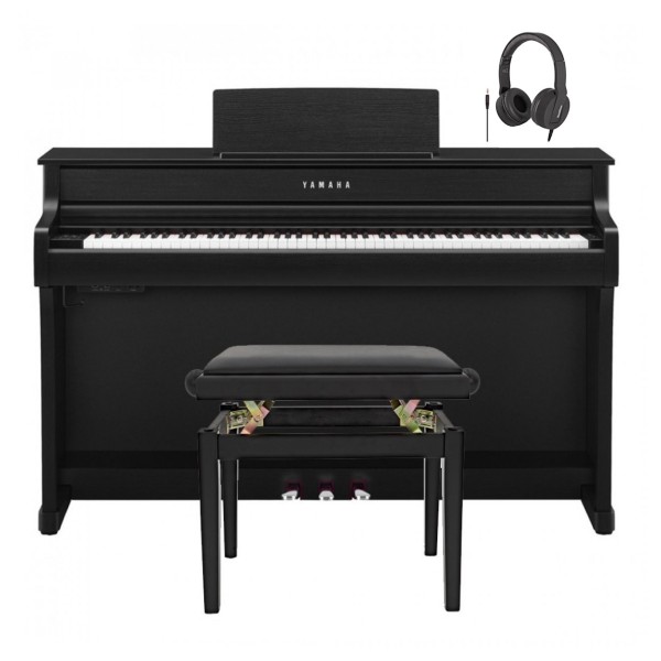 Yamaha CLP 835 Digital Piano Package, Satin Black