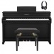 Yamaha Pakiet pianina cyfrowego CLP 835, Satin Black