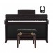 Yamaha CLP 835 Set de Piano Digital, Rosewood