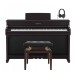 Yamaha CLP 835 Digital Piano Package, Rosewood